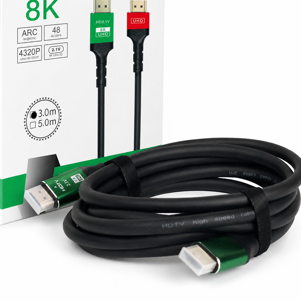 وایەر HD 8K 3M